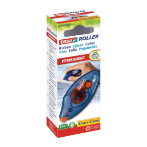 Cinta Adhesiva en Roller Permanente Tesa EcoLogo (8,4 mm x 8,5 m)